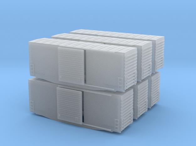  Z Scale high cube 40 x6 in Smooth Fine Detail Plastic