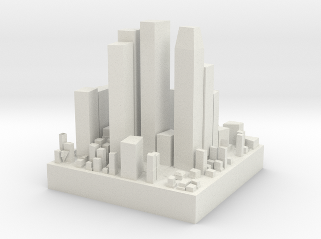 anothercity in White Natural Versatile Plastic