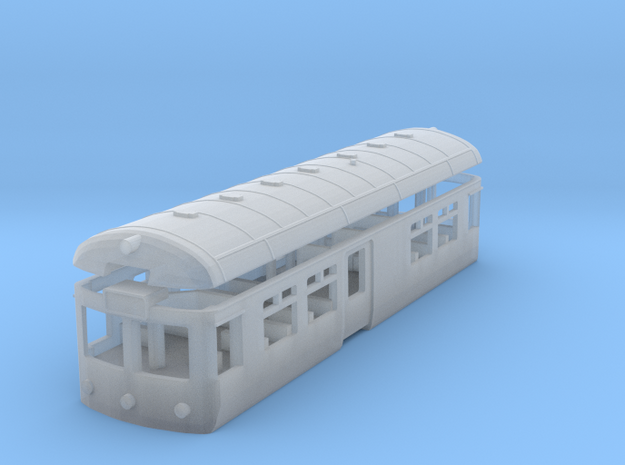 Wickham Railbus 79965 With Interior (N) in Smooth Fine Detail Plastic