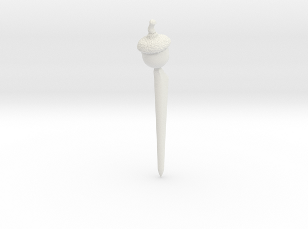 Tibia in White Natural Versatile Plastic