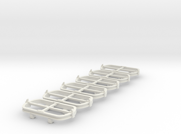 O9 Skip chassis  in White Natural Versatile Plastic