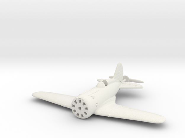 1/144 Polikarpov I-16 in White Natural Versatile Plastic