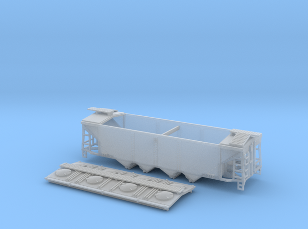 U12 TT Scale (1:120) with Roofwalk in Smooth Fine Detail Plastic