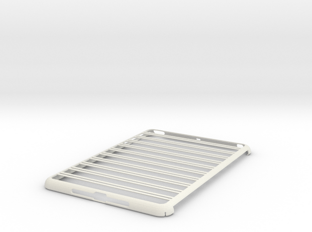 iPad Mini Abacus Case Customization Option in White Natural Versatile Plastic