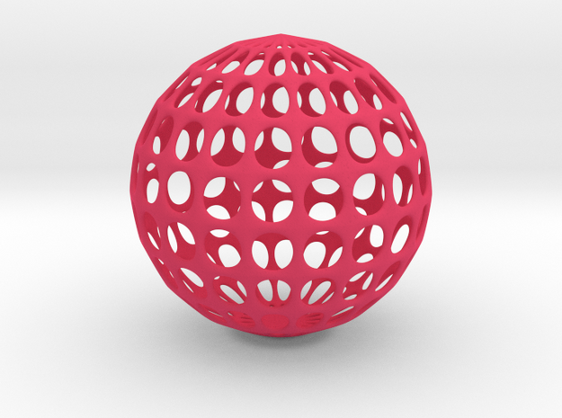 Test Model in Pink Processed Versatile Plastic