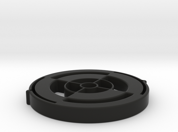 LensProtector42mm-5mmThick in Black Natural Versatile Plastic