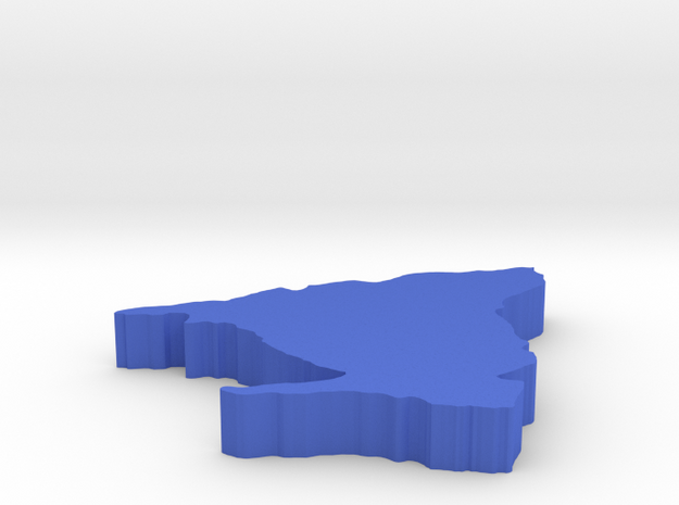 I3D MADRID in Blue Processed Versatile Plastic