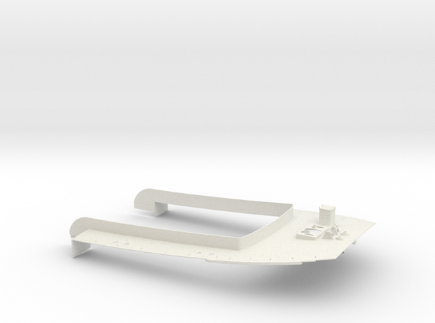 Fairplay X Deck vorne 1:50 in White Natural Versatile Plastic
