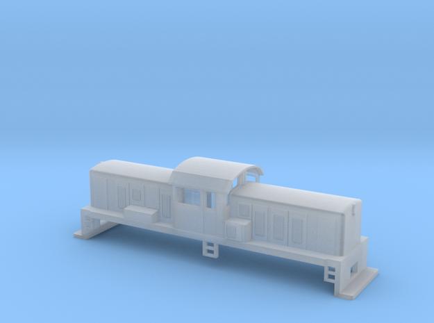 DSC Locomotive, New Zealand, (NZ120 / TT, 1:120) in Tan Fine Detail Plastic