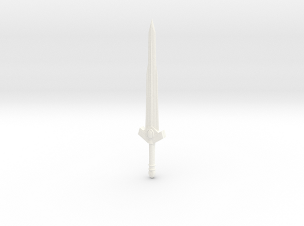 Sword of the first born in White Processed Versatile Plastic