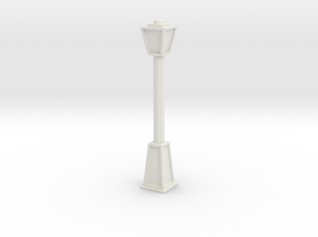 Lightpost 2 in White Natural Versatile Plastic