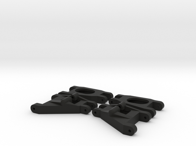Wishbone Set 4 in Black Natural Versatile Plastic