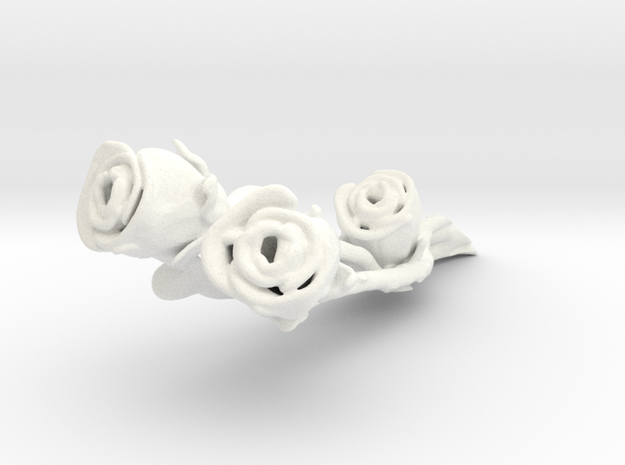 Accessorio Rose fiorangelo in White Processed Versatile Plastic