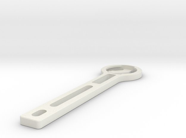 Garmin Mount for talon handlebars in White Natural Versatile Plastic
