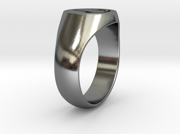 Assassin's Creed Ring 02 US11 in Polished Silver