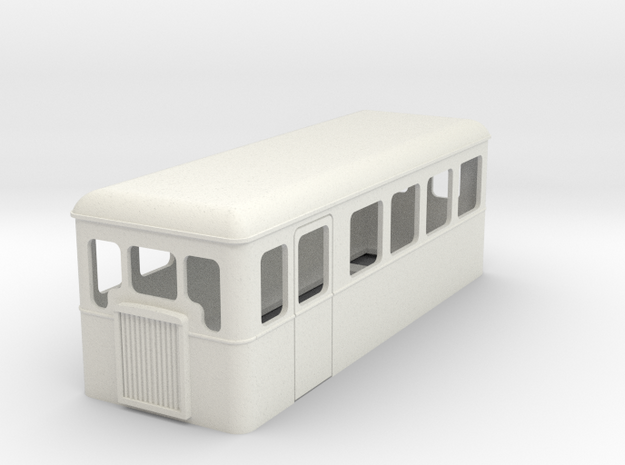 009 cheap and easy bogie railcar 22 in White Natural Versatile Plastic