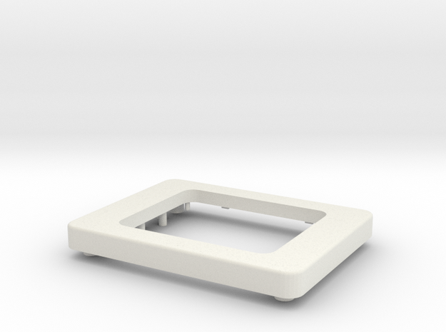 IntyKeypad Top in White Natural Versatile Plastic