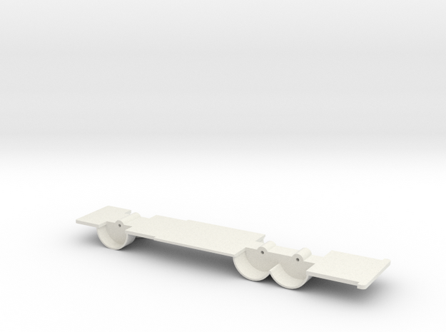 HRCHASSIS in White Natural Versatile Plastic