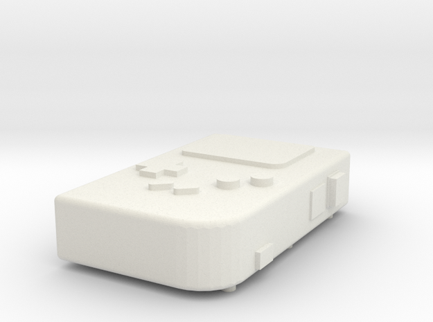 PiGRRL Raspberry Pi Gameboy in White Natural Versatile Plastic