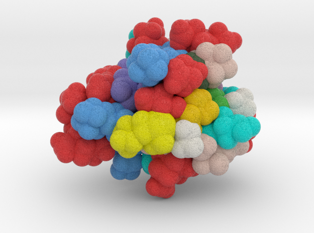 ProteinScope-1SMW-34CA1C3D in Full Color Sandstone