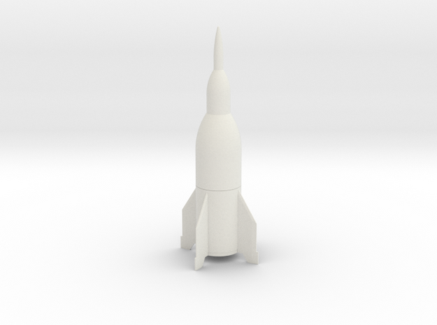 A9A10A11 Rocket 1:400 in White Natural Versatile Plastic