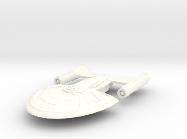 USS Xiang in White Processed Versatile Plastic