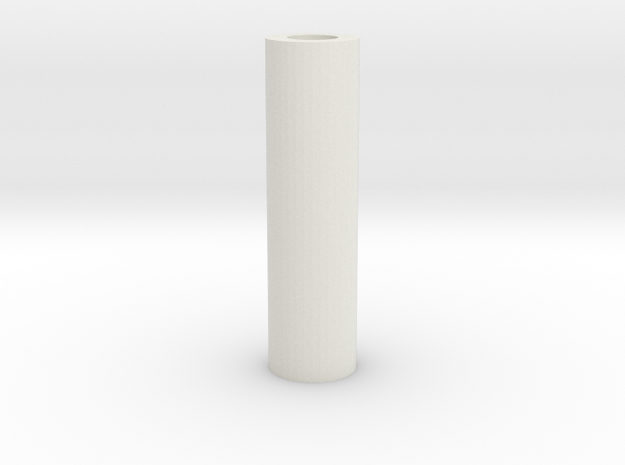Killkey Tube (repaired) in White Natural Versatile Plastic