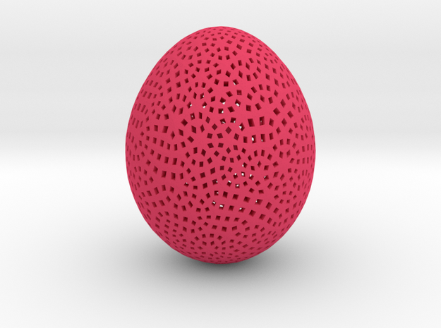 Kid Egg in Pink Processed Versatile Plastic