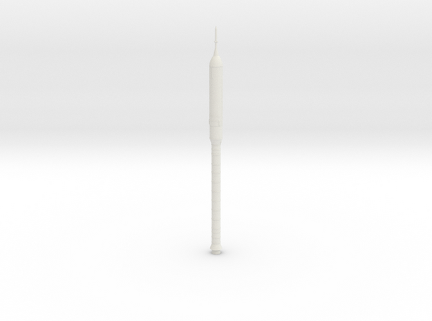 Ares I (Scale 1:400) in White Natural Versatile Plastic