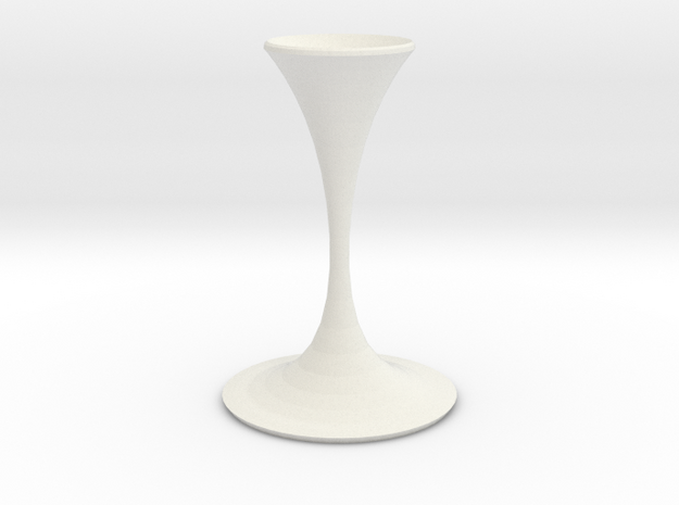 the shadow vase  in White Natural Versatile Plastic