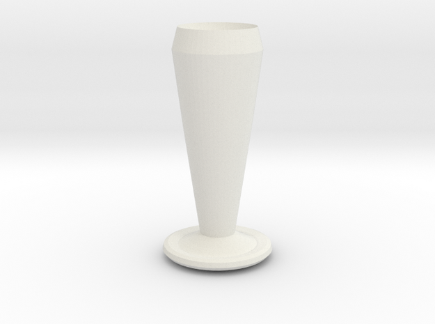 batman vase in White Natural Versatile Plastic