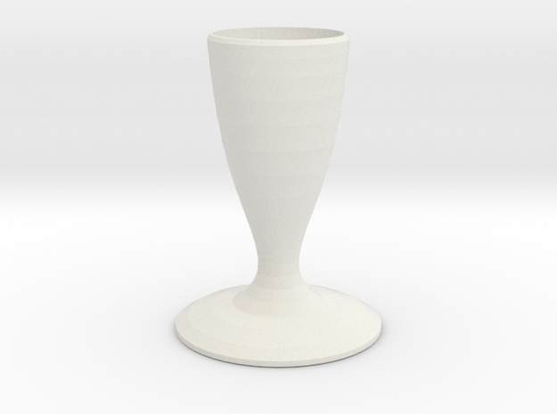 hefty smurf vase  in White Natural Versatile Plastic
