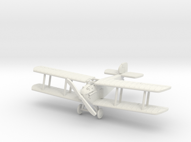 Sopwith Dolphin 1:144th Scale in White Natural Versatile Plastic