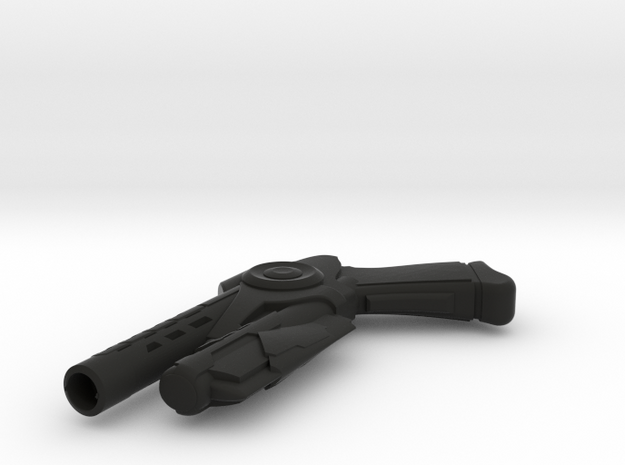 Enders Gun in Black Natural Versatile Plastic