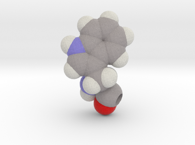 W is Tryptophan in Full Color Sandstone