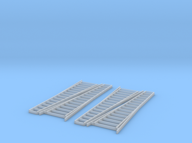 S Scale 15' Orchard Ladder X4 in Smooth Fine Detail Plastic