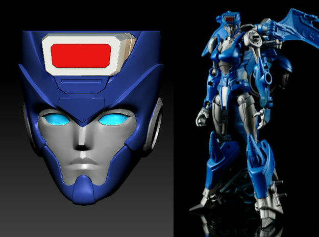 CHROMIA homage Tempest Head for RID RC in Smooth Fine Detail Plastic