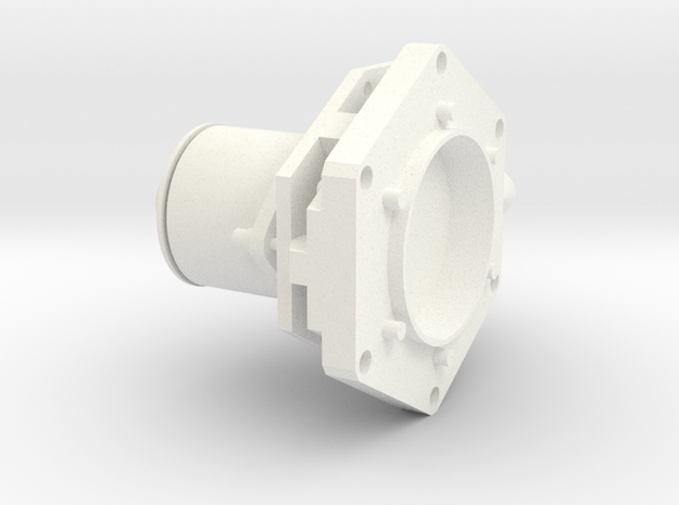 Apollo RCS Engine 1:2 Top in White Processed Versatile Plastic