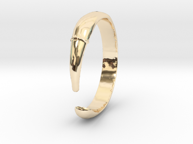 Single Claw Ring - Sz. 5 in 14K Yellow Gold