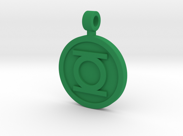 Orig. Hal Symbol Pendant in Green Processed Versatile Plastic