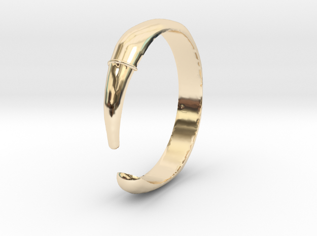Single Claw Ring - Sz. 6 in 14K Yellow Gold