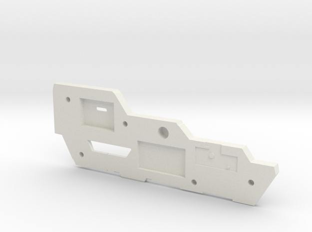 Carnifex Hand Cannon - Top Section in White Natural Versatile Plastic