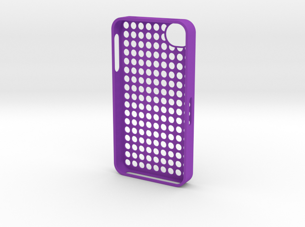 iPhone 4s daaa in Purple Processed Versatile Plastic