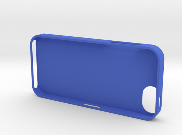 iPhone 5 in Blue Processed Versatile Plastic