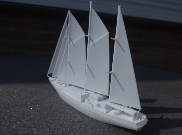 Sailingvessel Eendracht 1/350 in White Natural Versatile Plastic