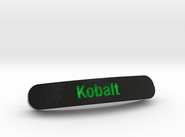 Kobalt Nameplate for SteelSeries Rival in Full Color Sandstone