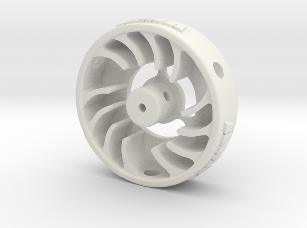 Mini-Z Motor Break-In Fan Std in White Natural Versatile Plastic