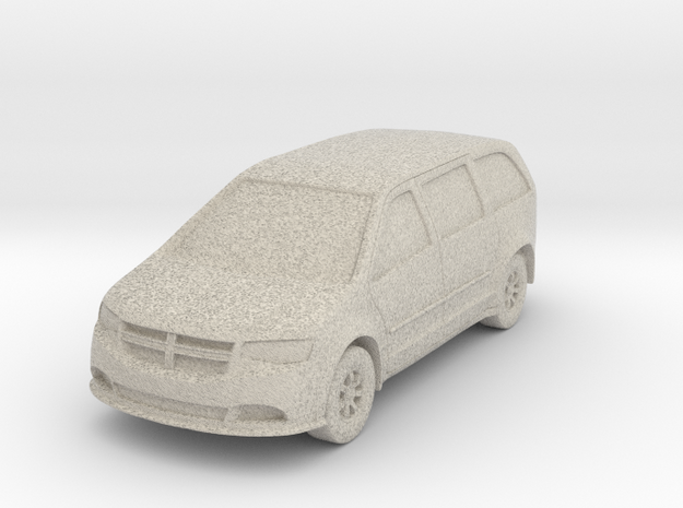 Minivan at 1"=16' Scale in Natural Sandstone