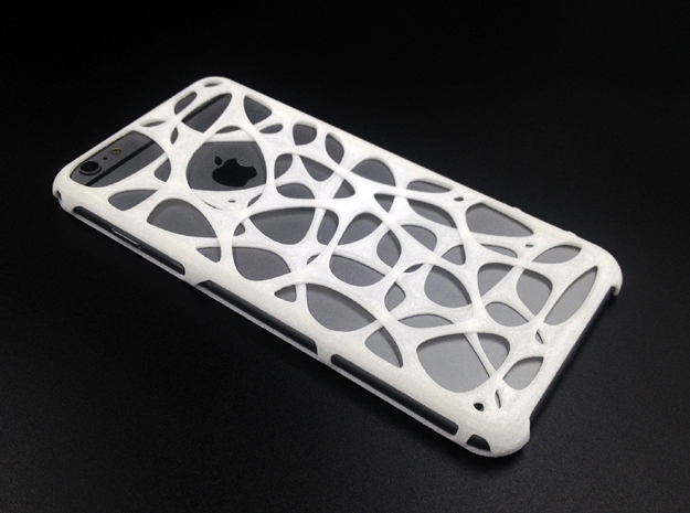 iPhone 6 Plus / 6s Plus case - Cell 2 in White Natural Versatile Plastic