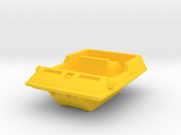 Moon Buggy Body (scale with 12" Eagles) in Yellow Processed Versatile Plastic